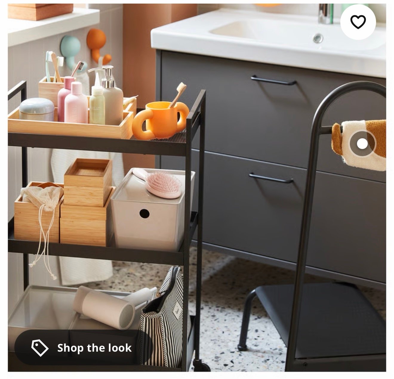 ✨NISSAFORS
Trolley, black, 50.5x30x83 cm - Image 12