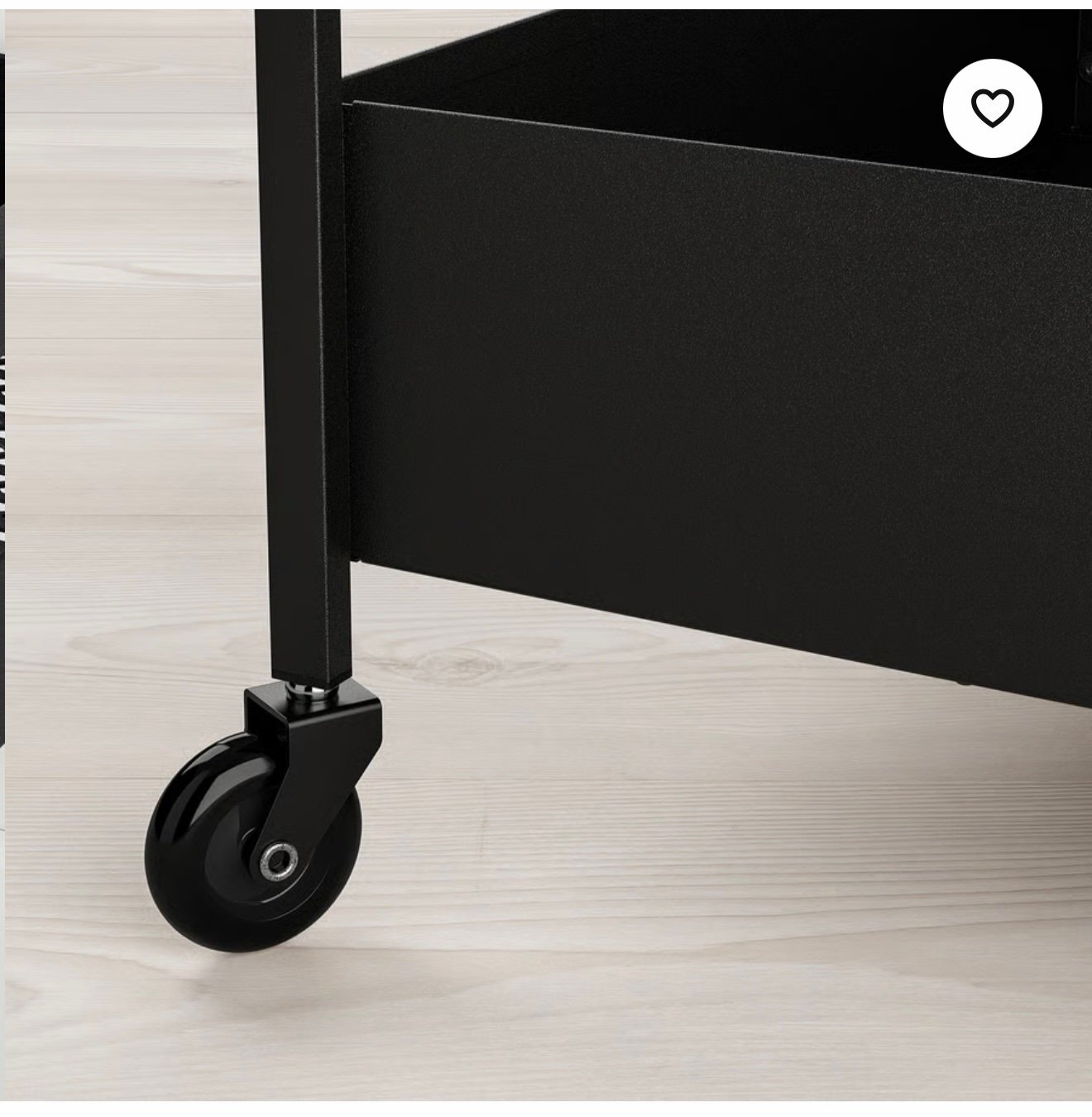 ✨NISSAFORS
Trolley, black, 50.5x30x83 cm - Image 8