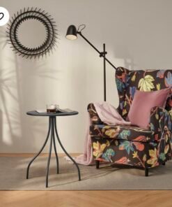 ✨TÅNEBRO
Side table, in/outdoor/anthracite, 46 cm