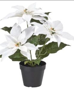 Alternative view of ✨VINTERFINT
Artificial potted plant, in/outdoor Poinsettia/white, 12 cm