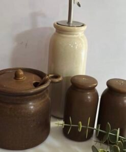 ✨BRUGDHAJ Salt/pepper shaker, set of 2, brown, 9 cm