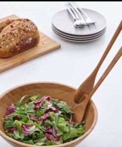 ✨GRÖNSAKER
Serving bowl, bamboo, 28 cm - Image 3